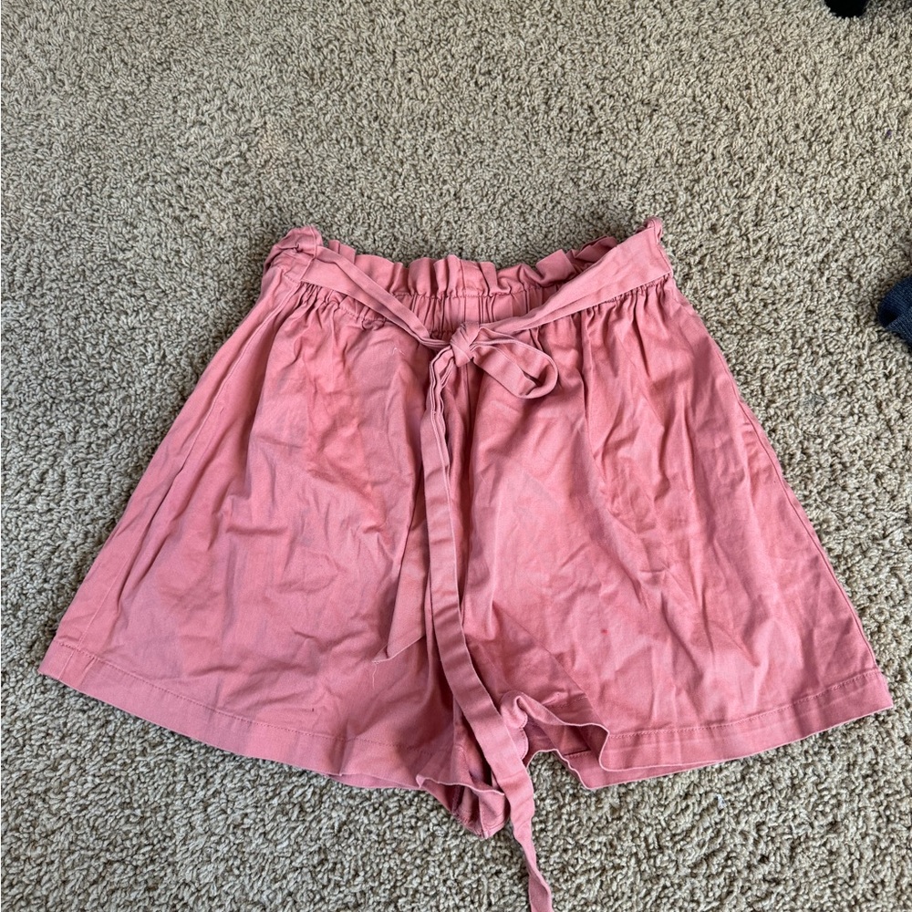 a new day High Waist Pink Shorts
